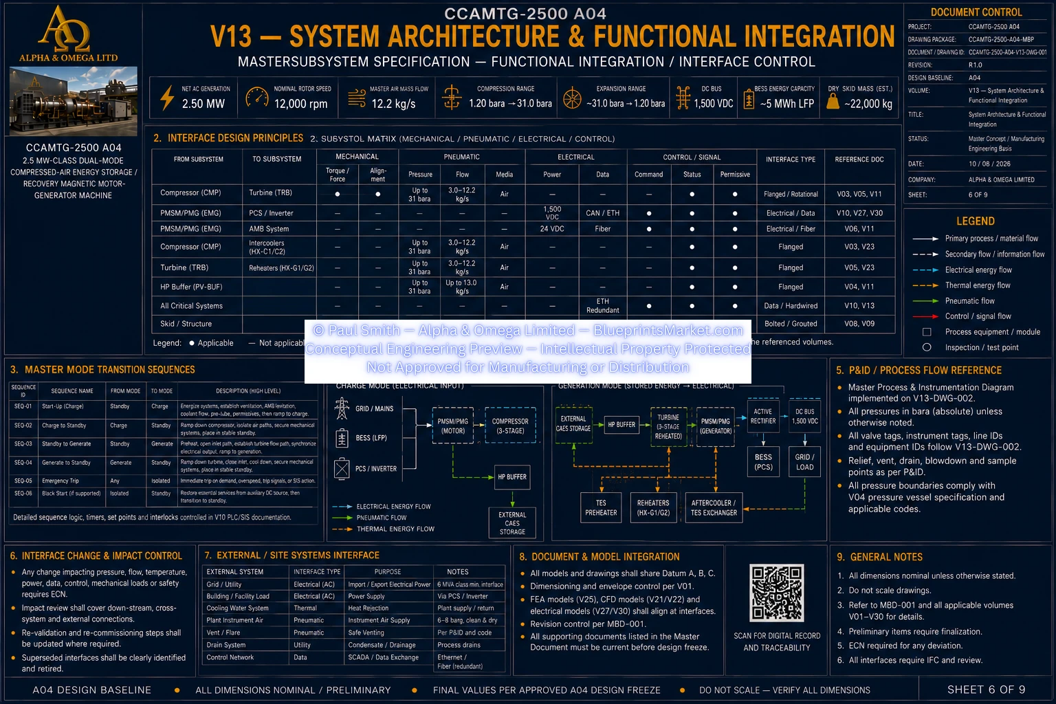 V13 Sheet 6 of 9